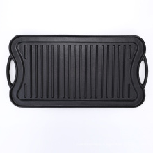 cast iron bbq grill pan camping cookware